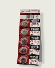 Pin CR1632 / CR 1632 Maxell Lithium 3volt - Chính hãng Nhật Bản