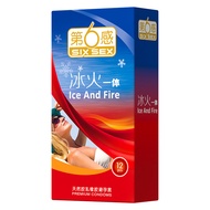 Sixth Sense Ice Fire One Pack 3 Pack Condoms 6th Sense Ice Fire One Day 12 Pack Condoms 3 Particles 