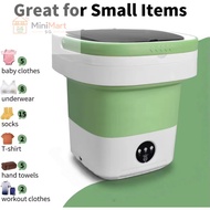 Folding Washing Machine Mini Washing Machine 12L Large Capacity Washing Machine with Drying Function