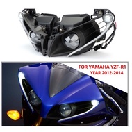 Motorcycle Front Headlight Assembly Headlamp R1 Lights housing Fit For Yamaha R1 2009 2010 2011 2012