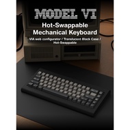 Kataaa Model VI Retro IBM PCJR Single Mode Hot Swap Mechanical Keyboard HMX Customized Switches 2.4g
