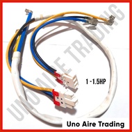 ◹   Compressor Wire Set Harness 1-1.5HP | 2HP-2.5HP | 3TR-5TR  for Aircon