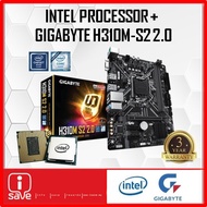 P.W.P. Intel Core i5 9400F / i3 9100F Processor + Gigabyte H310M S2 Motherboard