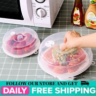 Plastic Microwave Food Cover Clear Lid - Vegetable cover(SMALL 17CM ,BIG 23CM) Microwave Food Cover