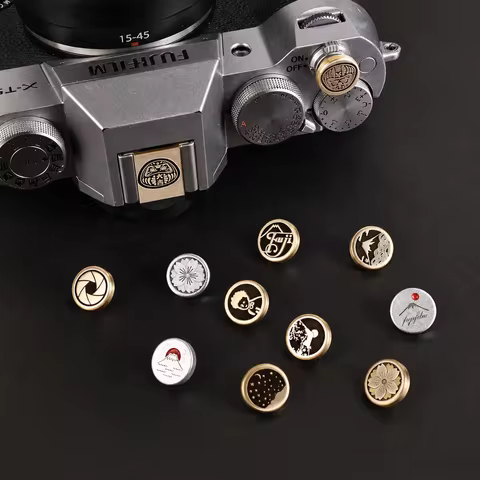 Camera Metal Hot Shoe Cover Suitable for Fuji XT3 XT10 XT20 XT50 X100V X100VI XT30II XT30III Threade