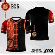 cheongsam pria jersey imlek kaos imlek gong xi fa cai shio kelinci