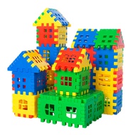Creative Big Piece House Building Blocks Assembly 5-6 Years Old Baby Boy Children's Toys