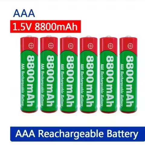 NEW 1.5V 8800mAh/9800mAh Rechargeable Battery AA/AAA Alkalinity Battery AA/AAA Battery for Clocks Mi