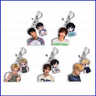 SQ3 C2ORTIS Acrylic Keychain COLOR OUTSIDE LINE Pendant Cartoon MARTIN JHUON Star Bag Accessories QS