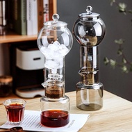 【Hot New Release】 1l Water Drip Coffee Maker Espresso Coffee Cold Brew Filter Tools Ice Percolator Machine Reusable Dripper Pot Glass G7k3