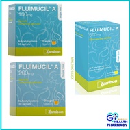 Fluimucil A Effervescent 600mg / Fluimucil A Granules Sachet 100mg / 200mg / reduce phlegm, kahak
