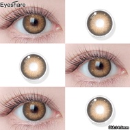 Eyeshare 1 pair brown Contact lens 14.5mm big eyes doll eye contact lenses with case