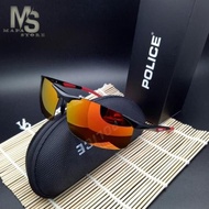 Stock Ready [ Cod ] Kacamata Pria Police Lensa Polarized 1910 Anti Silau / Sunglesses Pria Sporty Or