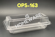 Kuih Container OPS L163 /163 /Disposable Clear Bakery Container/Plastic Container/Cakebox(50pcs±)