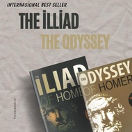Buku paket The Iliad of Homer & The Odyssey and Iliad of Homer