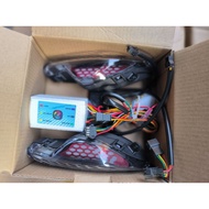 Audi i8 turn signals mounted on Wave a 100, Wave a 110, Wave RS 100, WS100 like original