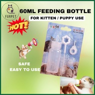 FURPET Cat Feeding Bottle Kitten Baby Nursing Milk Botol Susu Anak Kucing Puppy Dog Feed Bottle 猫奶瓶
