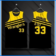 ♀ ▩ ◊ PBA RETRO JERSEY | 1980 UTEX WRANGLERS ADORNADO #33 JERSEY | FULL SUBLIMATION