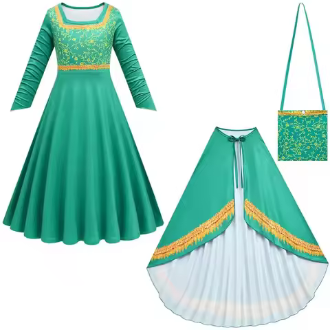 wiwiwi 123Movies Fiona of Shreks Cosplay Costume Princess Dress Baby Girls Party Outfit Halloween Ca
