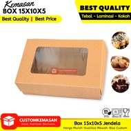 Box 15x10x5 Brownies Box/ 15x10x5 Brownies Packaging/ S 15x10x5 Brownies Box Window Brownies Packagi
