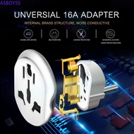 ASBOYSS Power Plug Adapter High Quality Universal 16A 250V Europe Plug AU UK CN US To EU Europe Plug