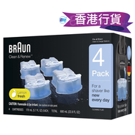 百靈牌 - 4件裝 CCR4 Clean & Charge 匣式酒精清潔液補充裝 新舊包裝隨機發貨
