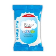 liquid cleanser✙Ricap Mini Wipes 8's Wet Tissue 7 Pack