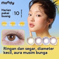【Shipment within 24 hours‌】 Kanta lekap harian 10 keping warna natural Moody series mimpi siang hari