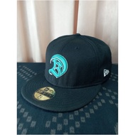 Hat Original new era fitted 7 3/4 downsize 7 5/8 (60.6 cm) BIG logo 'D' Anaheim Ducks, Hat Original 