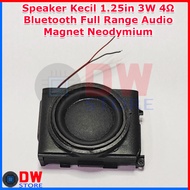 DIY Mini Speaker 1.25 inch 1.25 in 1.25in 3W 4 ohm Plastic Casing Bluetooth Speaker