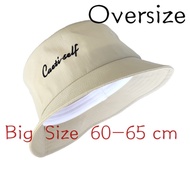 Fishing Hat Big Size 57-64 Cm Black Women Breathable Bucket Hat Outdoor Basin Hat