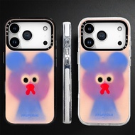 Jon Burgerman Gradation Soft Bear Acrylic Wireless Magnetic Charging Case Compatible For IPhone 15 1