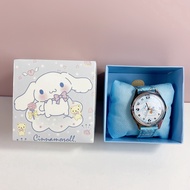 Sanrio cartoon kuromi watch Electronic pointer watch Kuromi Melody cinnamoroll gift watch birthday g