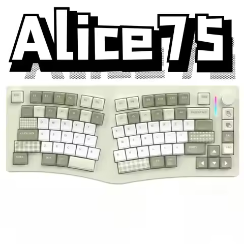 Feker Alice75 Sound Pack Positioning Board PORON Sandwich Cotton Bottom Cotton IXPE Switch Pad Mecha
