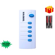 Remote điều khiển quạt YANFAN Mã 01 điều khiển quạt YANFAN - Tặng kèm pin