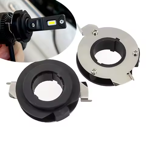 H7 Adapter Holder For Audi A3 A4L A6L BMW Mercedes Benz Buick VW Jetta Magotan Polo LED Headlight La