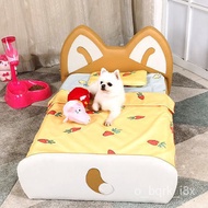 MH Kennel Dog Bed Small Dog Special Bed Pet Sofa Bed Teddy Dog Bed off the Ground Princess Bed Medium Four Seasons Unive