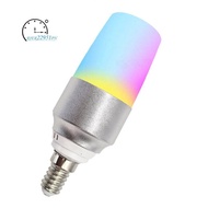 Tuya Smart Wifi E14 5W LED Light Bulb Life for Bedroom Lamps APP Control CCT+ RGB Voice Color Adjust