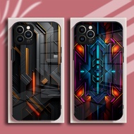 Fashion line Cyberpunk Future For Samsung S25 S24 S23 FE S22 S21 S20 S10 S9 S8 S7  Ultra Tempered Gl