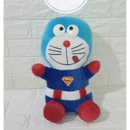 Boneka Doraemon superman Boneka Doraemon Hero Superman