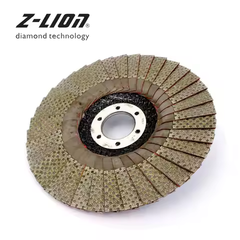 Z-LEAP 5 Inch 1pc 60/100/200/400 Grit Grinding Wheels 125mm Flap Sanding Abrasive Disc For Angle Gri