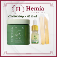 Combo Triệt Lông An Lành gồm ( Wax + mỡ trăn + tinh dầu dược liệu + 50 giấy & 2 que )