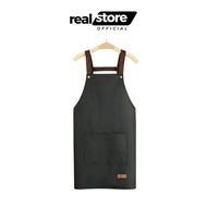 Apron Adjustable Canvas Apron Waterproof Apron for Man and Woman