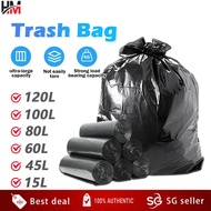 【HM】Trash Bag Garbage Bag Plastic Bag Rubbish Bag Bin Bag Thickened Disposable Multiple Size Heavy O