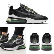 NIKE AIR MAX 270 REACT  黑綠男款休閒鞋 CT1647001