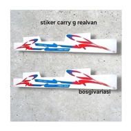 Stiker Carry G Realvan Baru Lama Grv Drv Gx / stiker Carry futura grv g realvan
