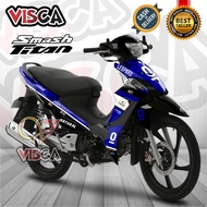 Decal Smash Titan Full Body Stiker Smash Full Body Stiker Motor Smash Titan Variasi Full Body Stripi