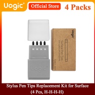 Bộ 4 Đầu Bút Thay Thế Uogic Surface Pen (HB/HB/2H/H) Tương Thích Với Đầu Bút Microsoft Surface Pro 5