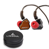 7Hz x Crinacle Zero:2 in Ear Monitor (Orange) Portable Earphone Case