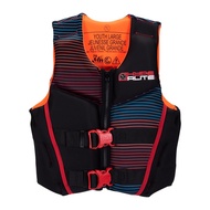Indy CGA Kids Wakeboard Vest Black/Orange Sz L (65-90Lbs) Hyperlite Indy CGA Kids Wakeboard Vest Bla